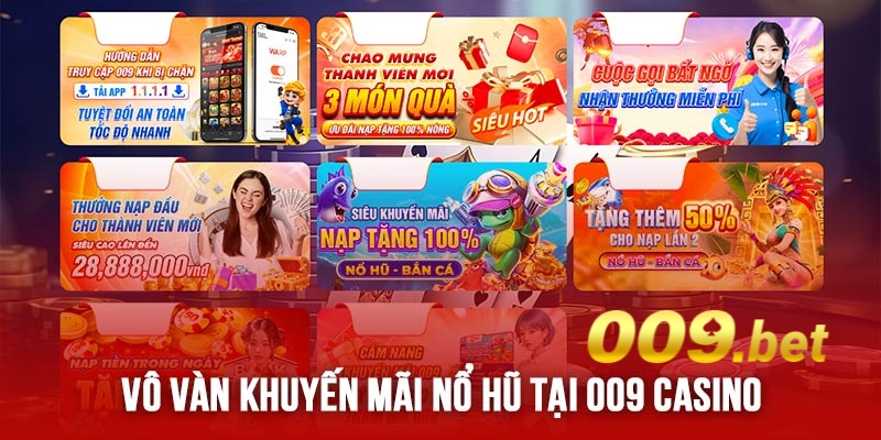 Cổng game đang có hàng loạt khuyến mãi nổ hũ cực hot