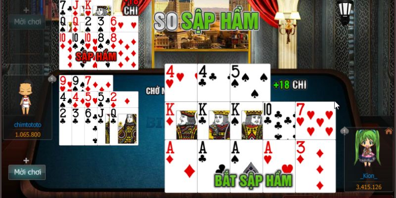 Cách đánh game bài Thập Tam bất bại